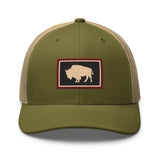 Yellowstone Tate Dutton Buffalo Embroidered Retro Trucker Hat