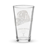 Yellowstone Not My First Rodeo Shaker Pint Glass