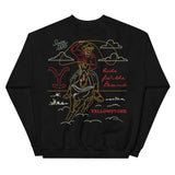 Yellowstone Ride For The Brand Outline Sweatshirt