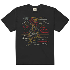 Yellowstone Ride For The Brand Outline T-Shirt