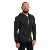 Yellowstone Logo Embroidered Zip Hoodie