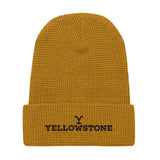 Yellowstone Embroidered Logo Waffle Beanie