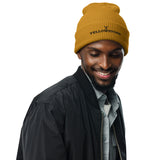 Yellowstone Embroidered Logo Waffle Beanie