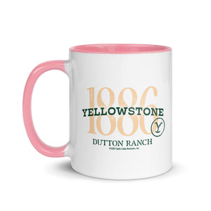 Yellowstone Floral Y Two Tone Mug