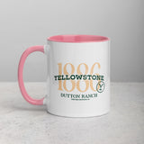 Yellowstone Floral Y Two Tone Mug