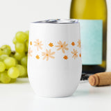 Yellowstone Floral 1886 Stainless Steel Wine Tumbler