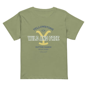 Yellowstone Wild and Free Women's Crop T-Shirt